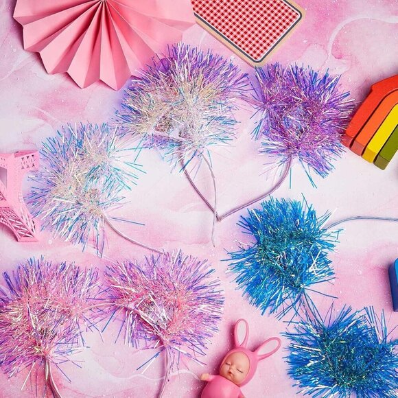 Lighted Cat Ears Headband 16pcs Multicolor LED Rave Hair Accessories for Women - Picture 7 of 7